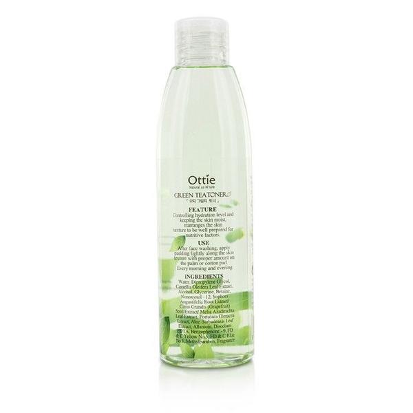 Imagem de Tônico Facial Ottie Green Tea - Extrato Antioxidante 200ml