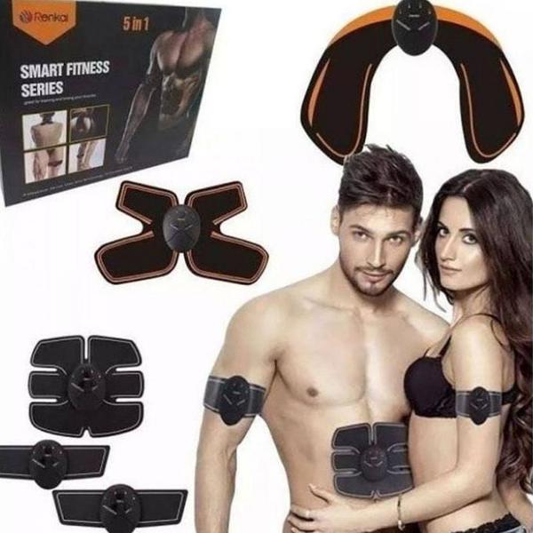 Tonificador 5 Em 1 Muscular Estimulador Eletrico Abdominal Abdomen Pernas Bumbum Imagem de Tonificador 5 Em 1 Muscular Estimulador Eletrico Abdominal Abdomen Pernas Bumbum