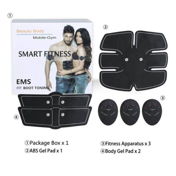 Imagem de Tonificador Muscular Elétrico Abdominal body Smart Fitness