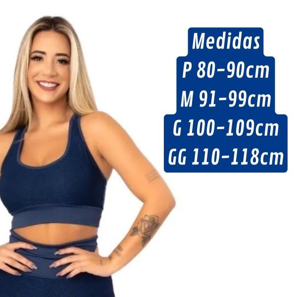 Imagem de Top academia fitness feminino sem bojo zumba fit dance NF