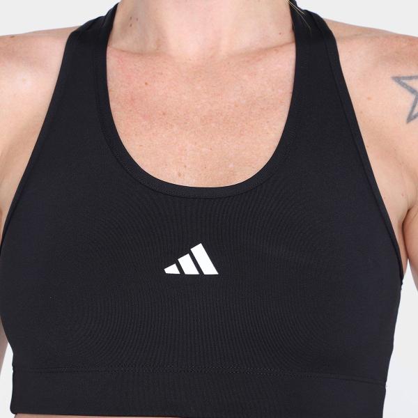 Imagem de Top Adidas Treino Suporte Médio Feminino