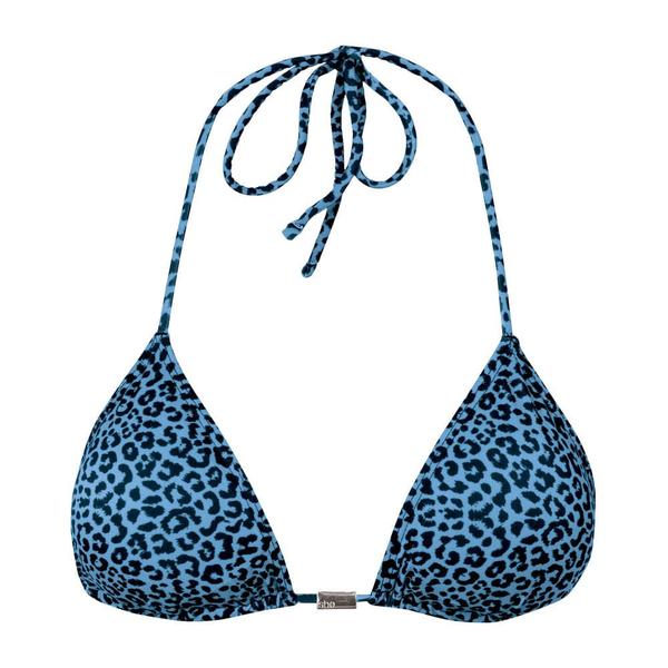 Imagem de Top Cortininha Bojo Animal Print Azul - She by Mash