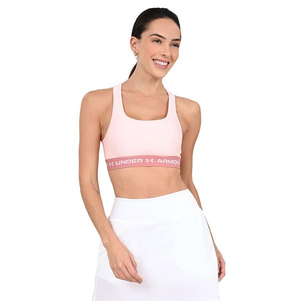 Imagem de Top de Treino Feminino Under Armour Crossback Mid Bra