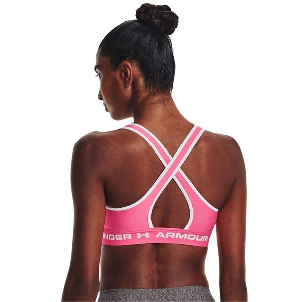 Imagem de Top de Treino Feminino Under Armour Crossback Mid Bra