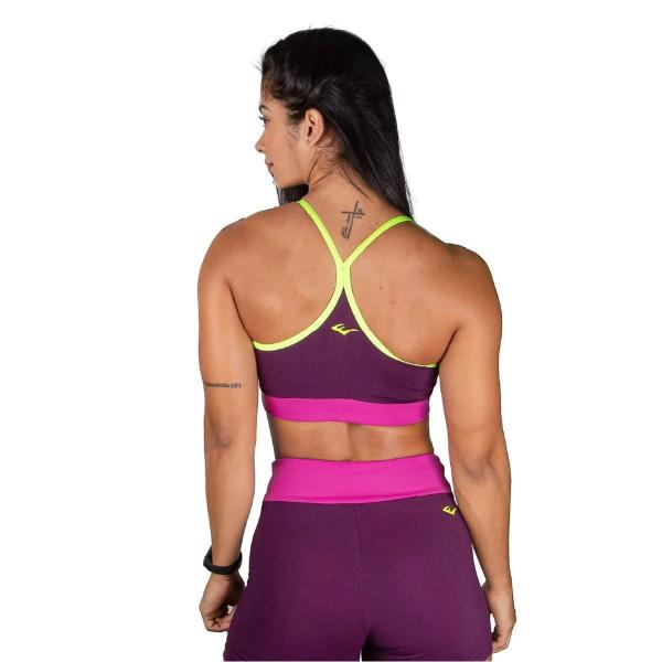 Imagem de Top Everlast Edição Ever Cross Alça Fina Feminino - Roxo