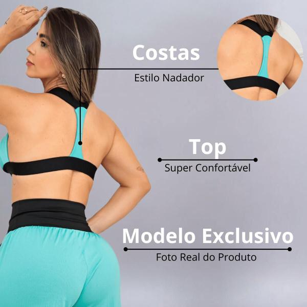 Top Feminino Fitness para Academia em Dry Fit com Bojo Alta Sustentação - Carioca Fit Imagem de Top Feminino Fitness para Academia em Dry Fit com Bojo Alta Sustentação