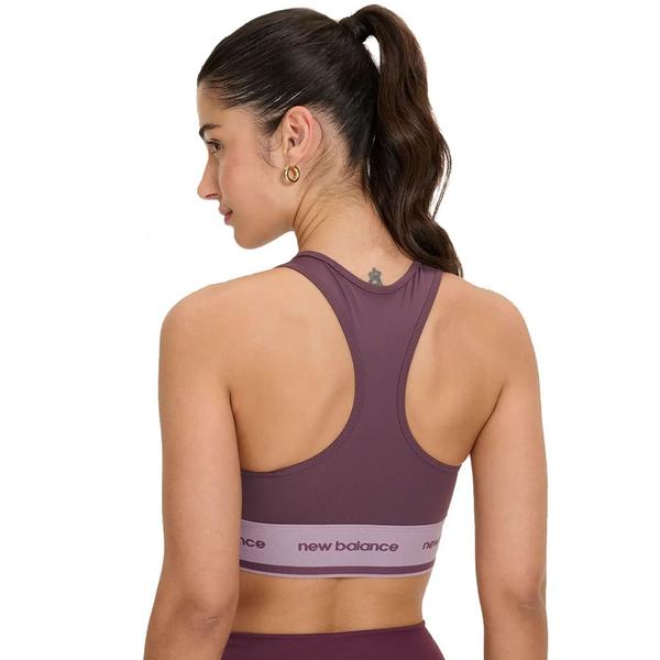 Imagem de Top Feminino New Balance Sport Essentials Active Roxo