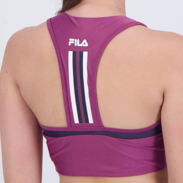 Imagem de Top Fila Future Sports Flow Feminino Vinho