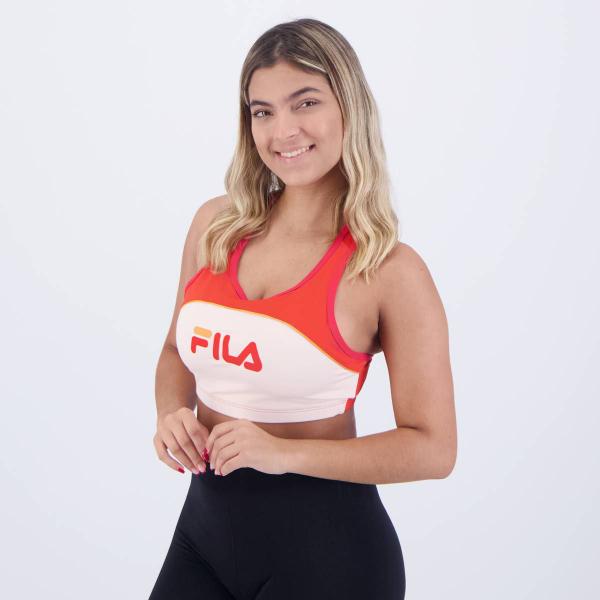 Imagem de Top Fila Letter Fit Vermelho