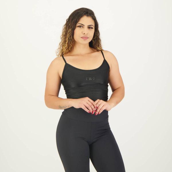 Imagem de Top Fila Long Life Studio II Feminino Preto