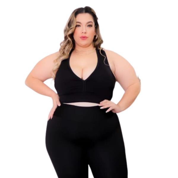 Imagem de Top Fitness com Bojo Removível Plus Size