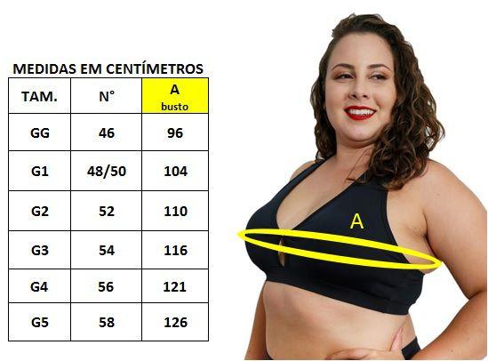 Imagem de Top Fitness Nadador Feminino Plus Size Com Bojo Esportivo Roupa de Academia Suplex Alta Sustentação