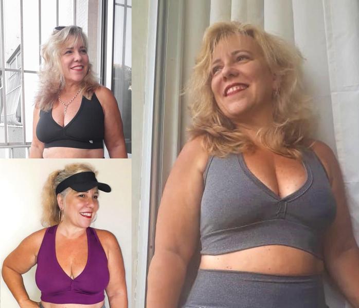 Imagem de Top Fitness Nadador Plus Size Sem Bojo Roupa Academia feminina