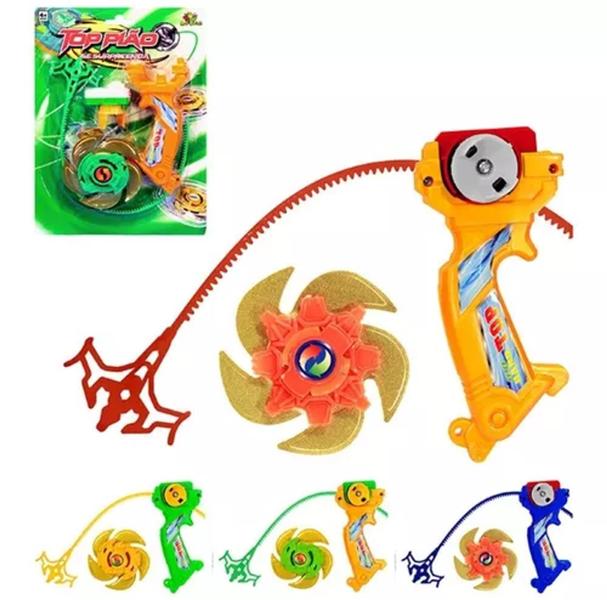 Imagem de Top Piao Beyblade Spiner + Lançador Brinquedo Infantil