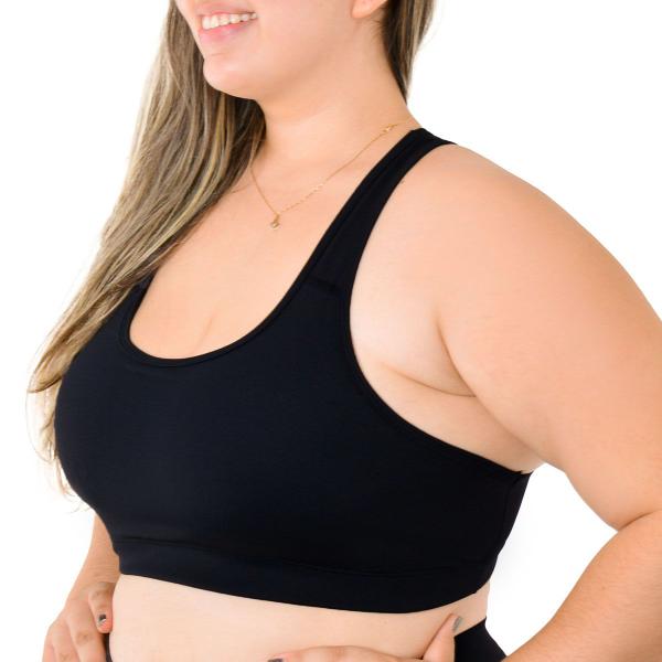 Imagem de Top Plus Size Modelo Nadador Fitness Feminino Selene