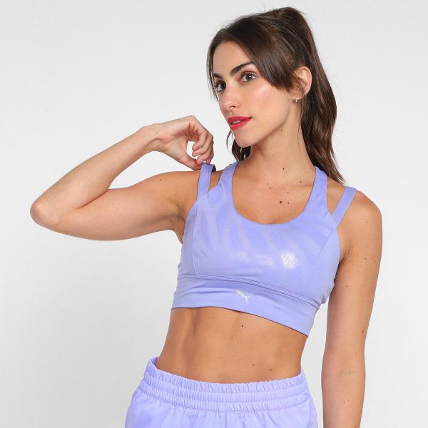 Top Puma Média Sustentação Nova Shine Top Puma Média Sustentação Nova Shine