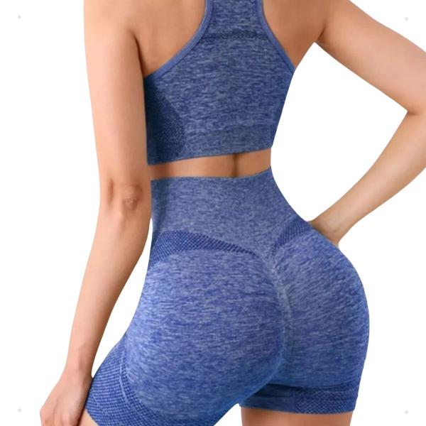 Imagem de Top Short Conjunto Academia Fitness Levanta Bumbum Feminino