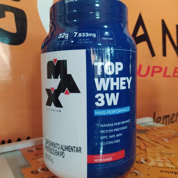 Imagem de Top Whey 3w 900g + Performance