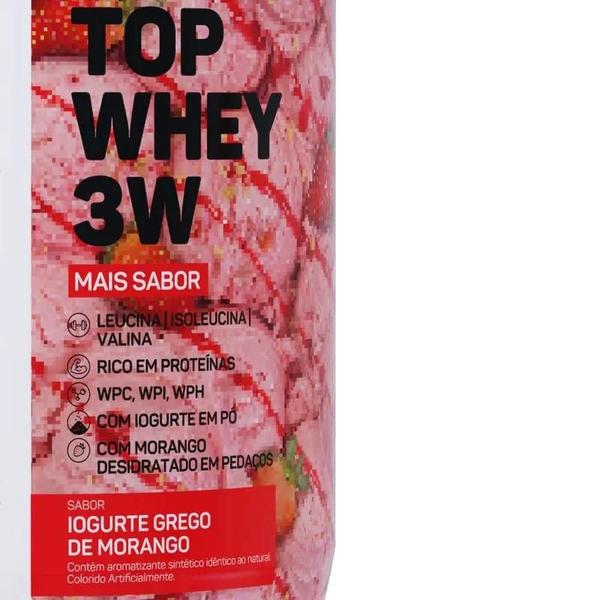 Imagem de Top whey 3w mais sabor pote 900g