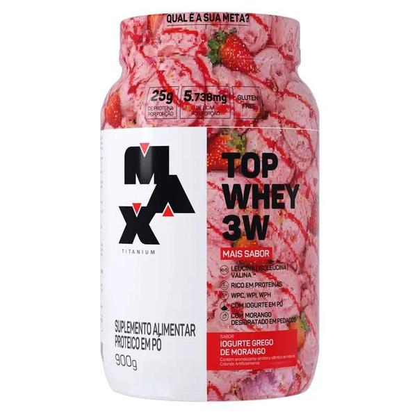 Imagem de Top whey 3w mais sabor pote 900g