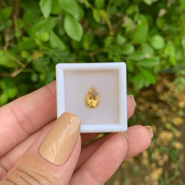 Imagem de Topázio Imperial Amarelo Gota 1,35ct