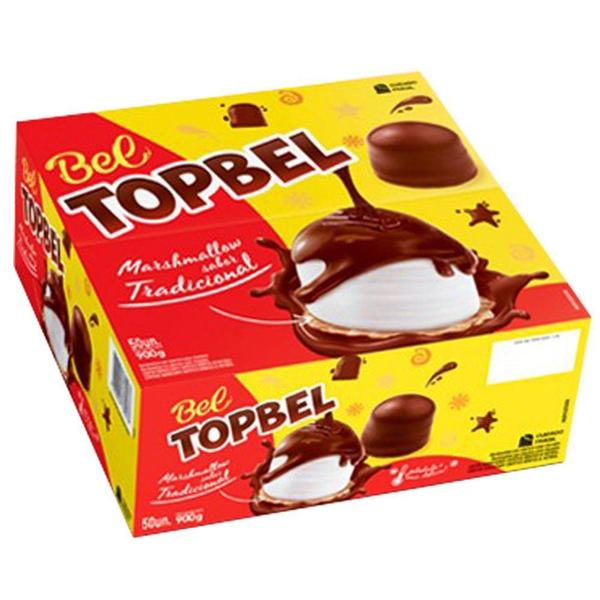 Imagem de TopBels  Marshmallow Tradicional 50 unidades