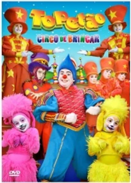 Imagem de topetao circo e brincadeira dvd original lacrado