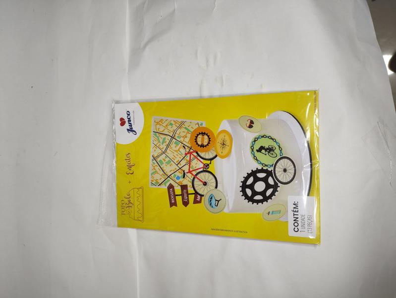 Imagem de Topo bolo ciclismo c/13 pcs