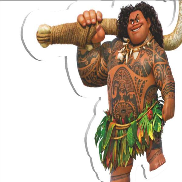 Imagem de Topo de Bolo Moana Para Festa de Aniversário Infantil