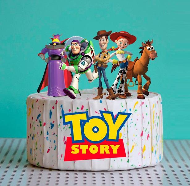 Imagem de Topo de bolo Toy Story Monte Você Mesmo