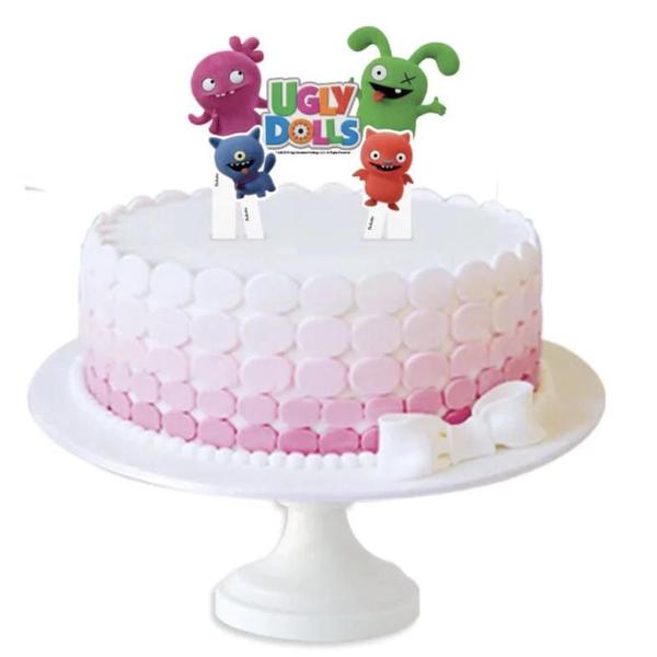 Topo Topper de bolo Festa UglyDolls Festcolor - Inspire sua Festa Loja Imagem de Topo Topper de bolo Festa UglyDolls Festcolor - Inspire sua Festa Loja