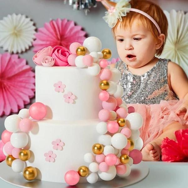 Imagem de Topper De Bolo Dourado E Prateado, 20 Peças, Feliz Aniversário, Decoração De Cupcake, Casamento,