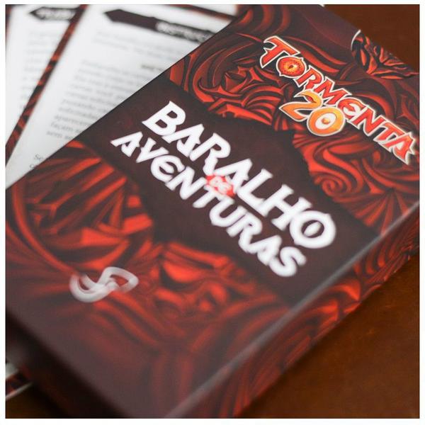 Tormenta20 Baralho Aventuras - Jambô Imagem de Tormenta20 Baralho Aventuras - Jambô