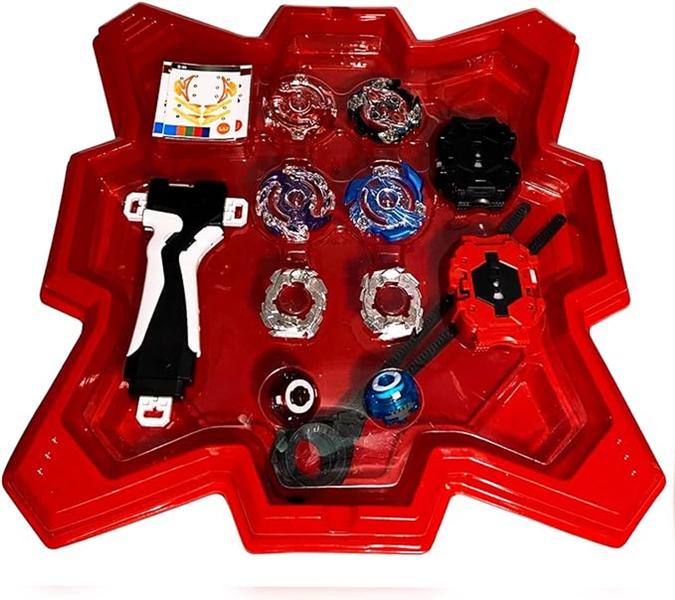 Imagem de Tornado Gyro Combat - 4 Beyblades + Arena + Lançadores