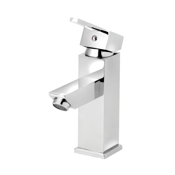 Torneira Banheiro Lavatório Monocomando Quadrado Luxo - Modelar Imagem de Torneira Banheiro Lavatório Monocomando Quadrado Luxo