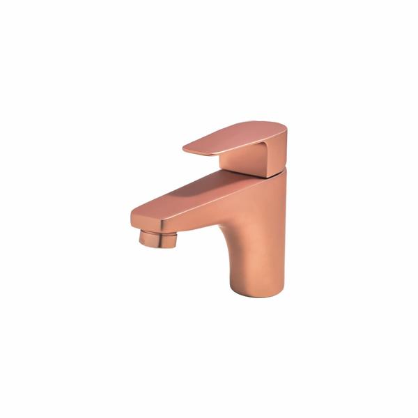 Torneira Banheiro Misturador Monocomando Rosé Fosco Color - Perflex Imagem de Torneira Banheiro Misturador Monocomando Rosé Fosco Color