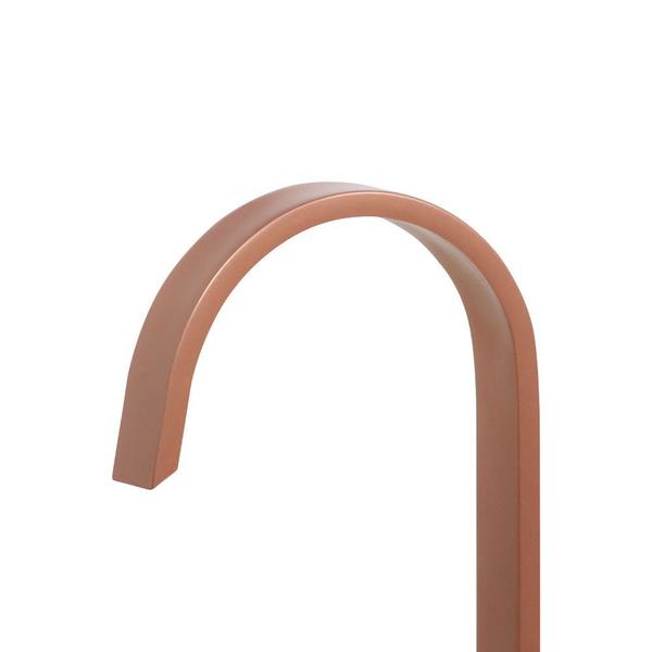 Imagem de Torneira Cascata Para Banheiro Quadrada Mesa Rose Gold Metal