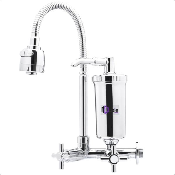 Torneira Com Filtro Cozinha Parede Gourmet Abs Light - Dazie Metais Imagem de Torneira Com Filtro Cozinha Parede Gourmet Abs Light