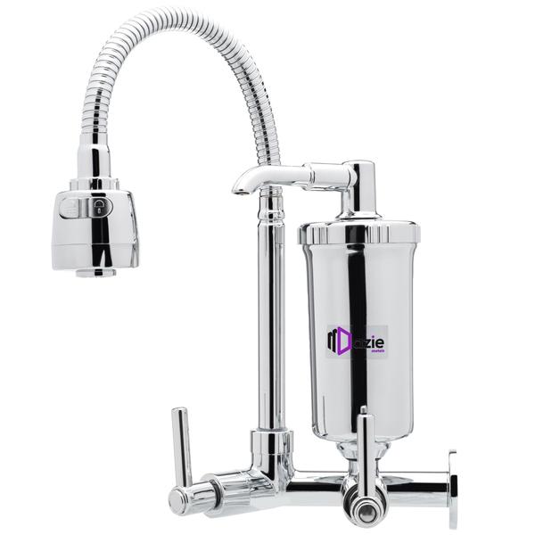 Torneira Com Filtro Cozinha Parede Gourmet Abs Tik De Casa - Dazie Metais