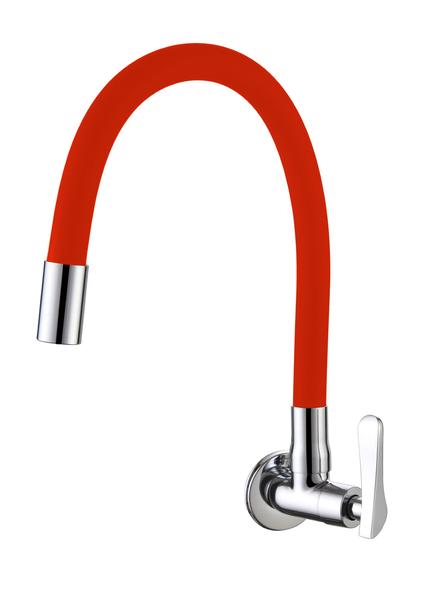 Torneira Cozinha Flexível Parede Colorida Color Vermelha Me05 Doan Imagem de Torneira Cozinha Flexível Parede Colorida Color Vermelha Me05 Doan