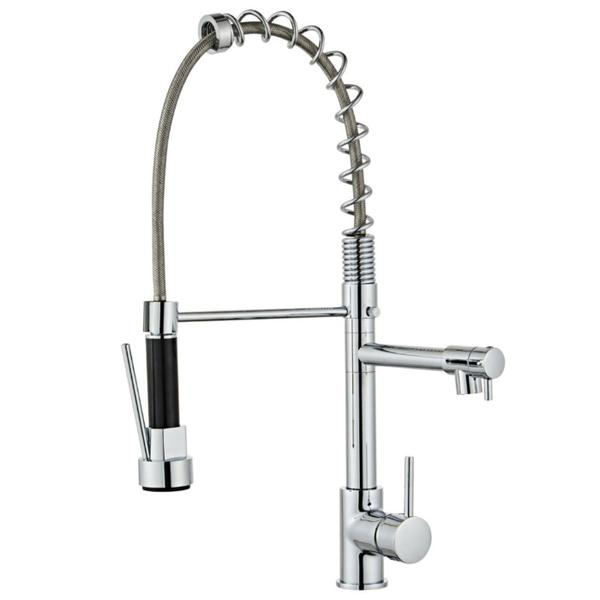 Torneira cozinha gourmet vip bancada metal misturador monocomando spray - M&A Torneira cozinha gourmet vip bancada metal misturador monocomando spray - M&A