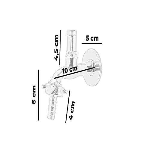 Imagem de Torneira Curta Para Jardim/área Externa Metal 1/4v Soft Inox