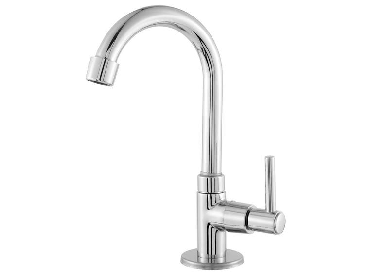 Imagem de Torneira de Banheiro Lavatório bancada Metal  & Inox 1198 + Ducha Higiênica completa com chuveirinho metal para banheiro