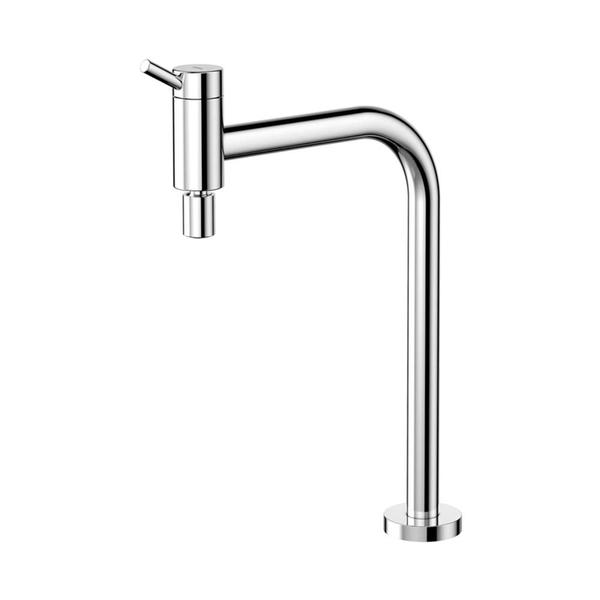 Torneira de Mesa para Cozinha Bica Alta Loggica Cromado - Docol Imagem de Torneira de Mesa para Cozinha Bica Alta Loggica Cromado - Docol
