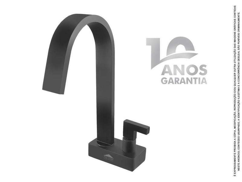 Imagem de Torneira De Mesa Preto Fosco Banheiro Siena Black 1192