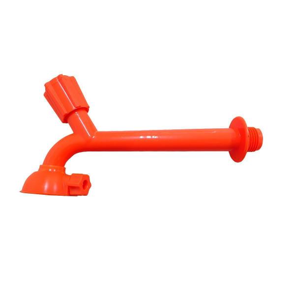 Torneira De Pia 1/2 17Cm Com Chuveirinho Prime Taivi Laranja Imagem de Torneira De Pia 1/2 17Cm Com Chuveirinho Prime Taivi Laranja