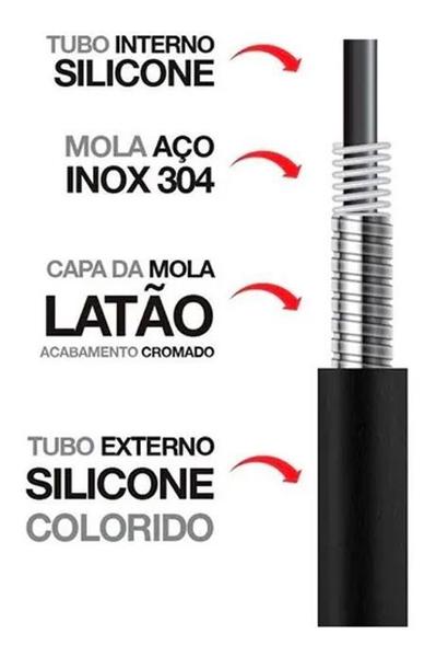 Imagem de Torneira Docol Cozinha Mesa Galiflex Cromado/Black