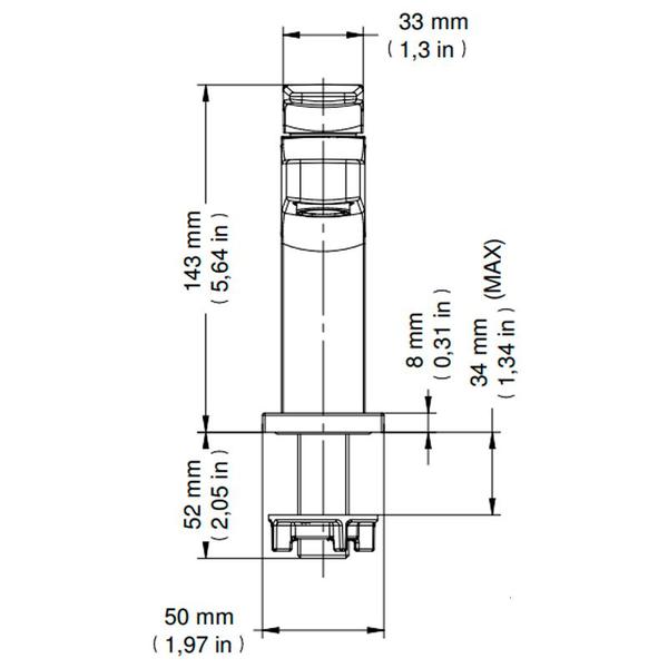 Imagem de Torneira Docol Lift 871906 de Bancada Cromada