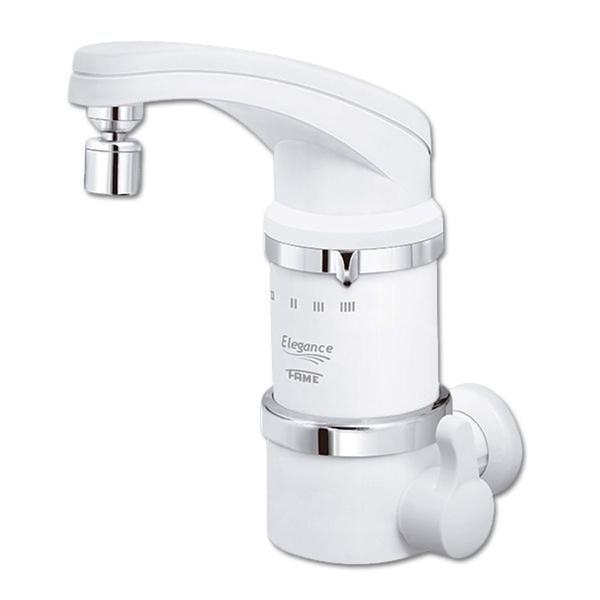 Torneira Elétrica Bica Alta e Móvel 4T Elegance 220v 5400w Fame Imagem de Torneira Elétrica Bica Alta e Móvel 4T Elegance 220v 5400w Fame