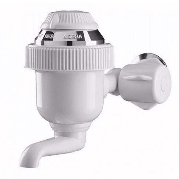 Torneira Elétrica Bica Baixa 127V 4400W Branca Sintex Imagem de Torneira Elétrica Bica Baixa 127V 4400W Branca Sintex